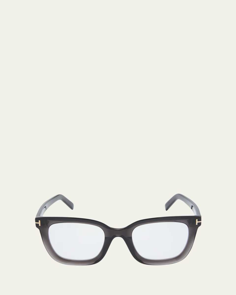 Blue Light Blocking Square Acetate Glasses