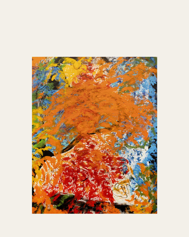 "On Fire" Original Painting by Zammy Migdal