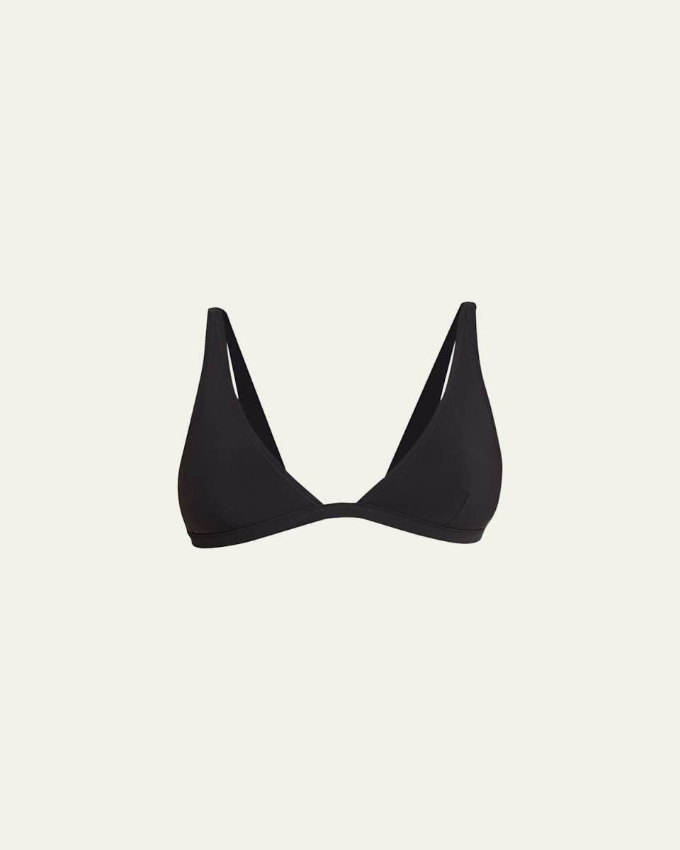 Solid Triangle Bikini Top