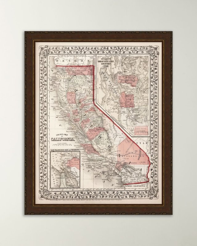 Map of California