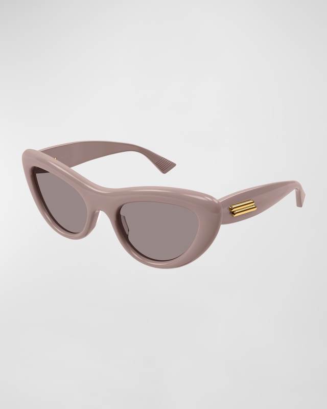 Curvy Acetate Cat-Eye Sunglasses