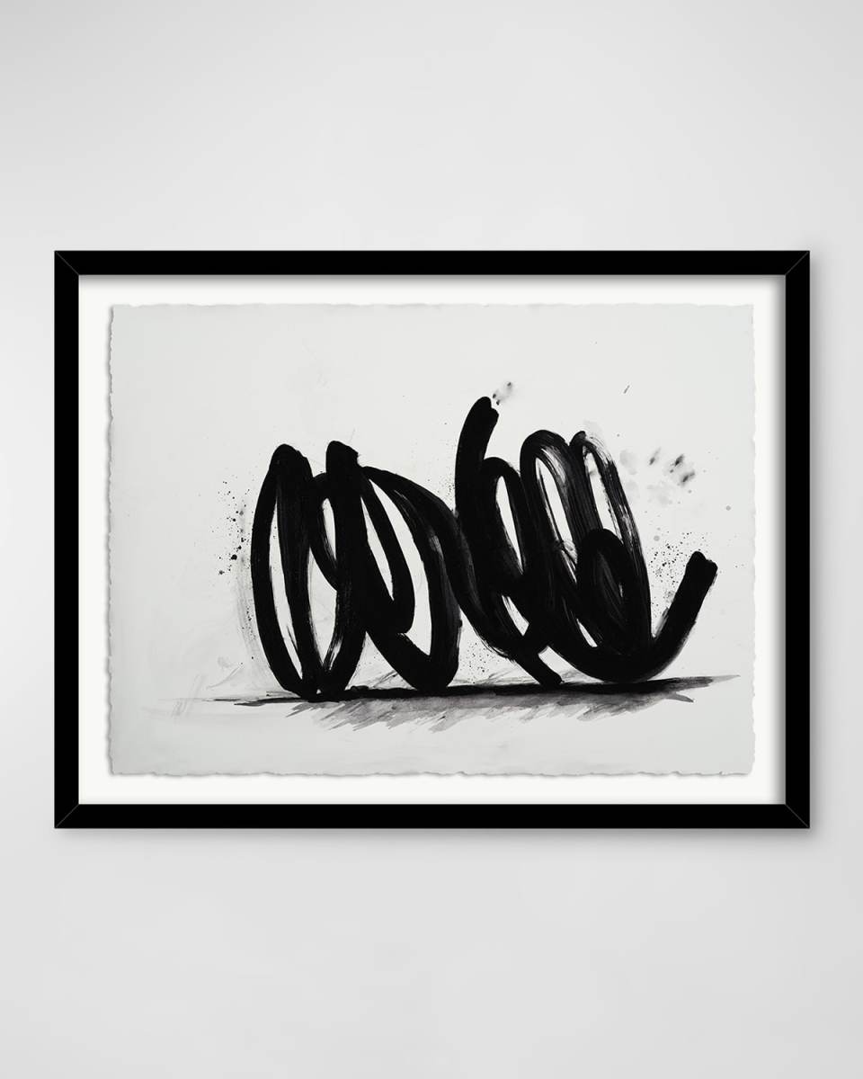 "Vital 3" Framed Hand-Embellished Giclee by H. Scott