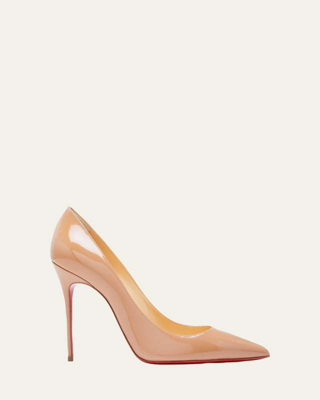 Decollette Pointed-Toe Red Sole Pumps
