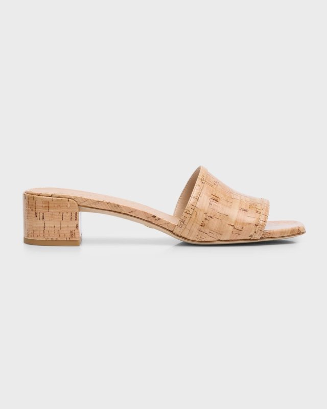 Cayman Cork Mule Sandals