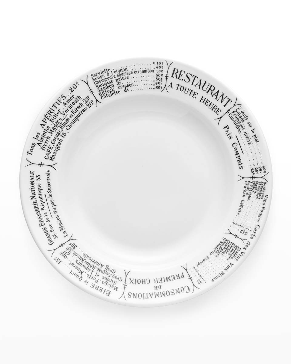 Brasserie Set Of 4 Soup Plates - 9" Diam., 8 Oz.