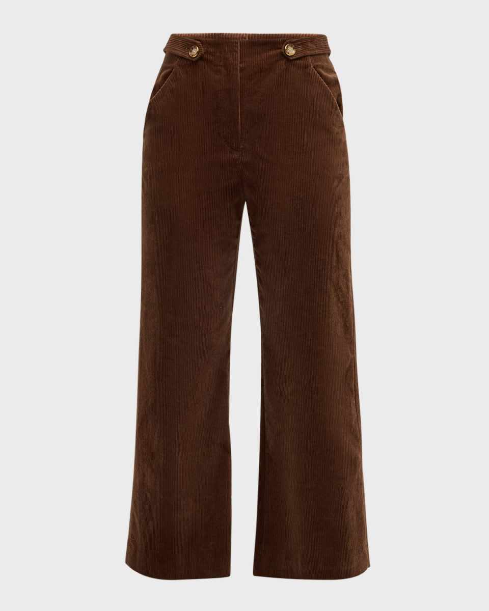 Brynleigh Corduroy Cropped Pants