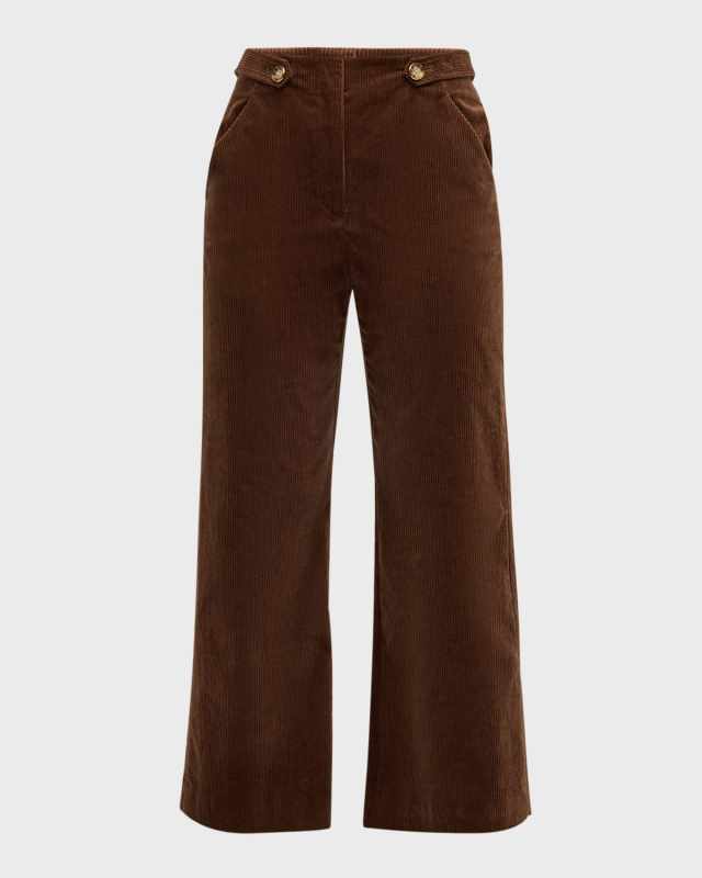 Brynleigh Corduroy Cropped Pants