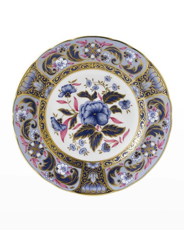Blue Camellias Accent Plate