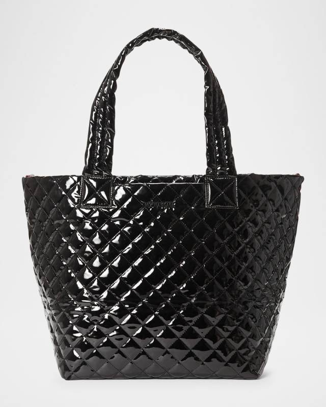 Metro Deluxe Medium Patent Tote Bag