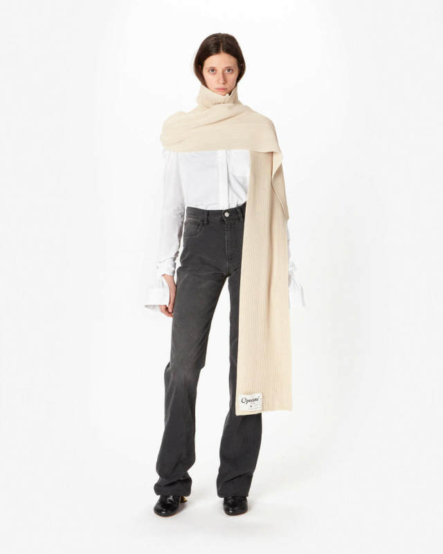 Knitted Collar Scarf