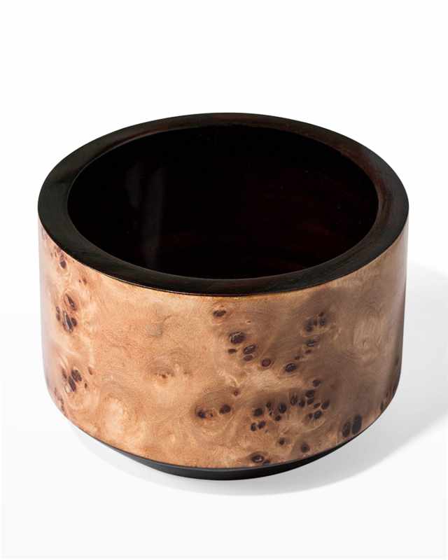 Burl Veneer Bottle Coaster