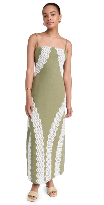 Significant Other Eleni Maxi Dress Khaki