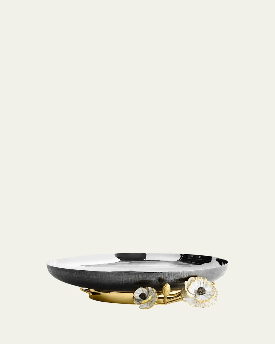 Anemone Medium Footed Platter