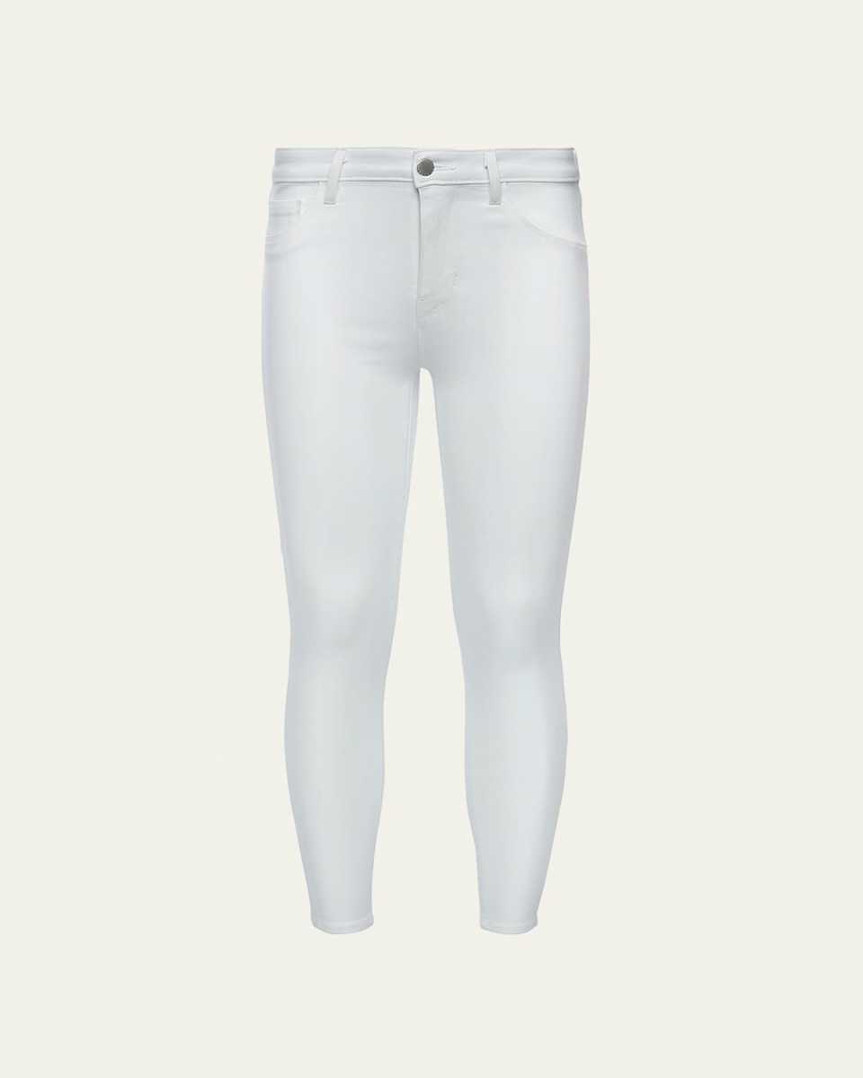 Margot High-Rise Coated Skinny Jeans