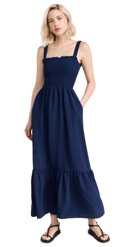 Hill House Home The Anjuli Nap Dress Navy