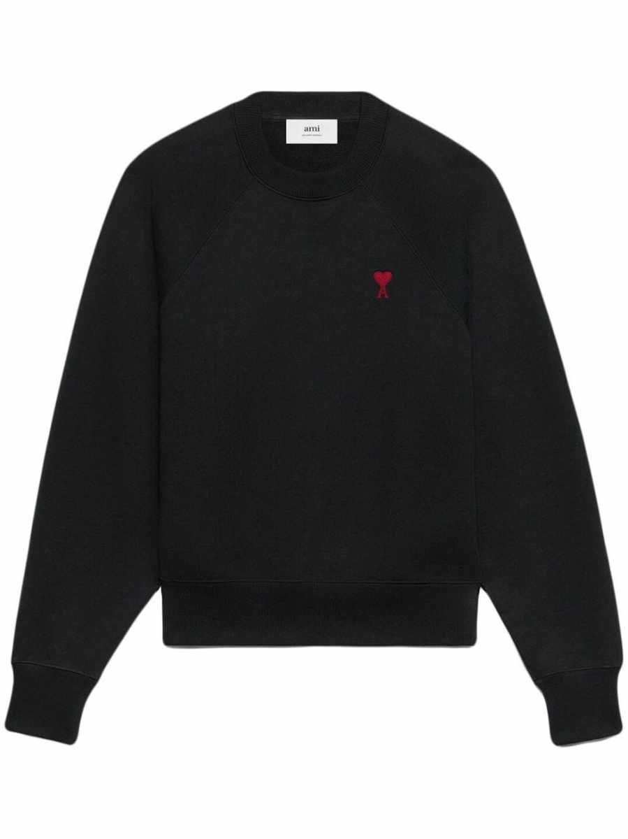 logo-embroidered organic-cotton sweatshirt