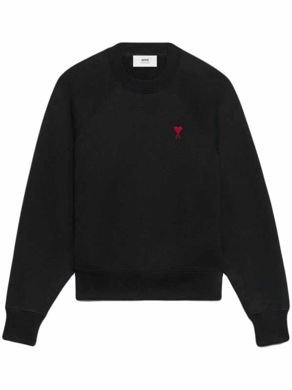 logo-embroidered organic-cotton sweatshirt