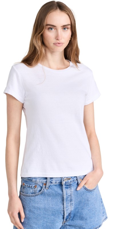 RE/DONE 60s Slim Tee Optic White