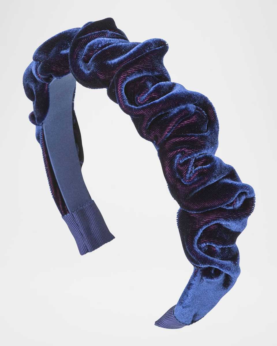 Lia Knot Velvet Headband