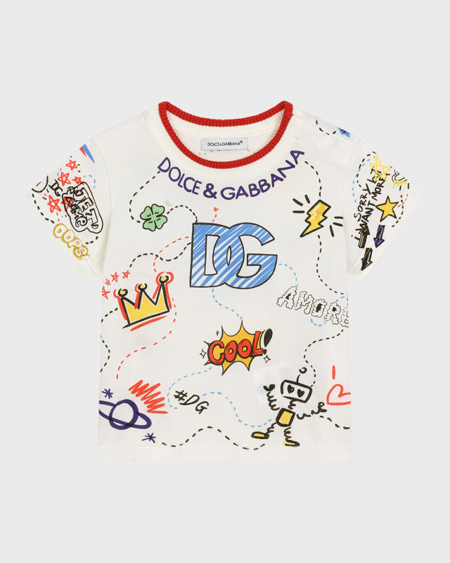 Kid's Art Doodle-Inspired T-Shirt, Size 12M-30