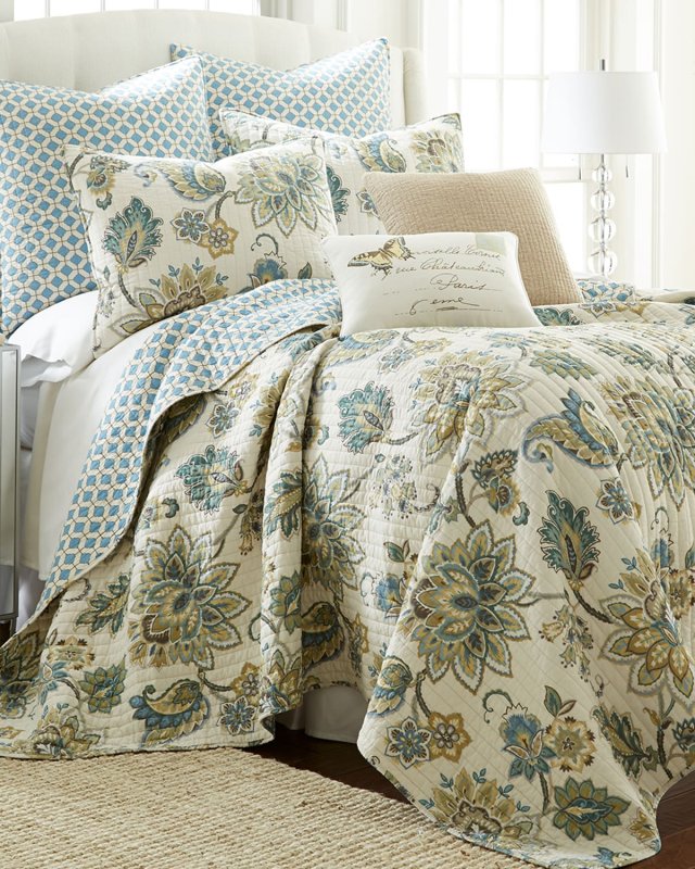 Grey Palladium Full/Queen Quilt Set