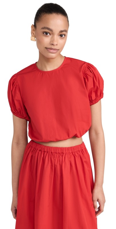 Playa Lucila Crew Top Red