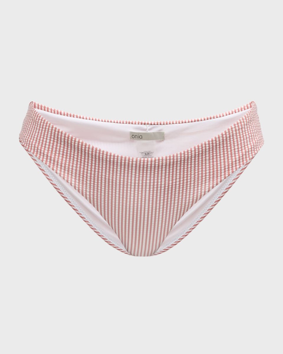 Lily Striped Bikini Bottoms