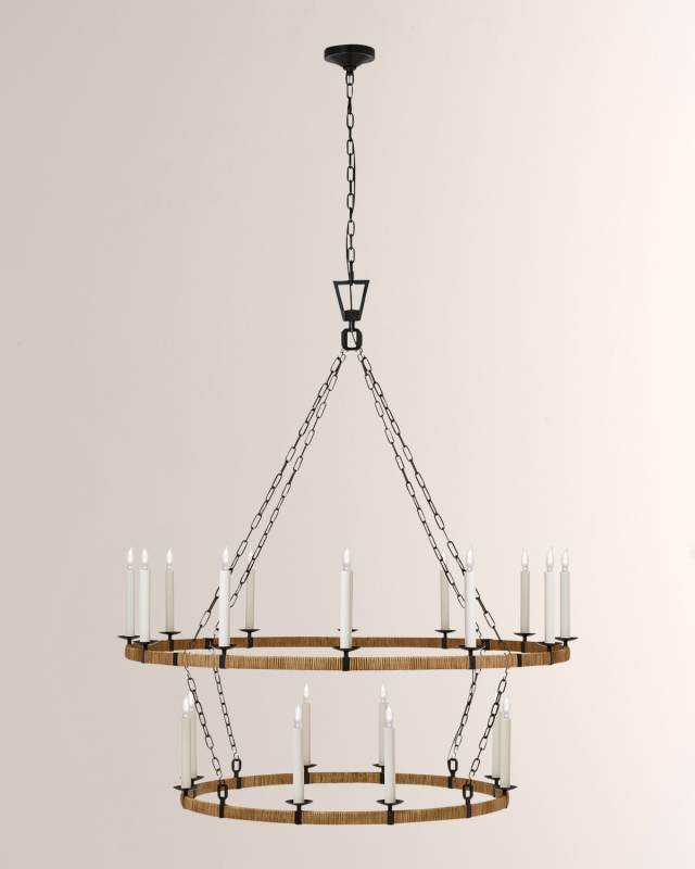 Darlana Two-Tier Chandelier by Chapman & Myers
