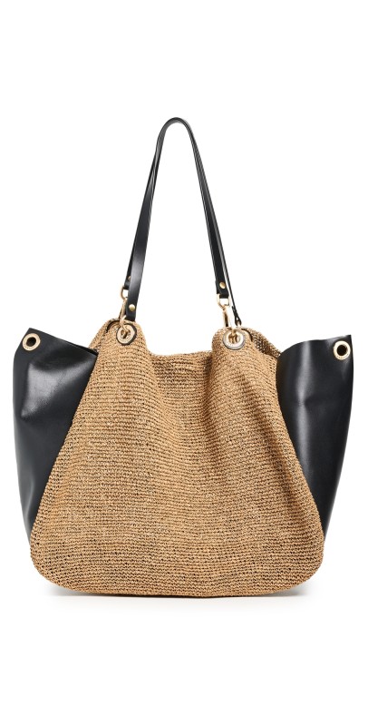 rag & bone Revival Summer City Tote Natural Black
