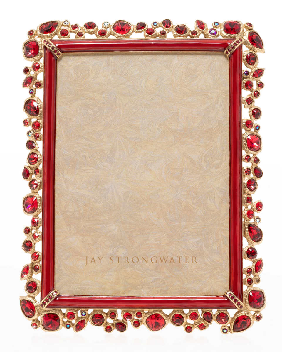 Baby Pink Bejeweled Frame, 5" x 7"