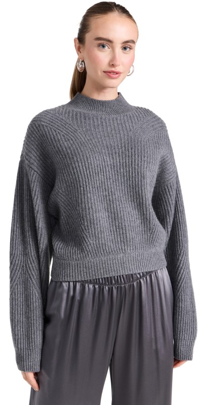 Le Kasha Merida Cashmere Sweater Mid Grey