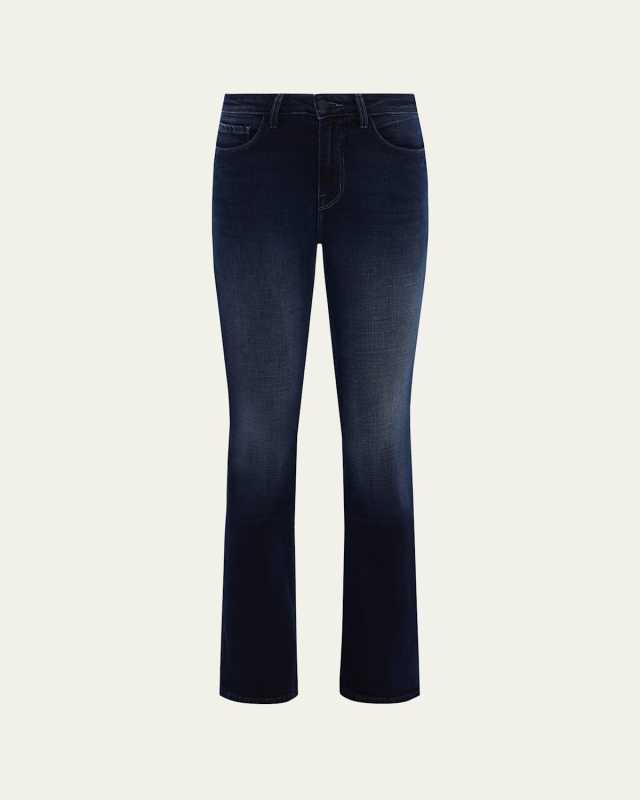Selma High-Rise Sleek Baby Bootcut Jeans