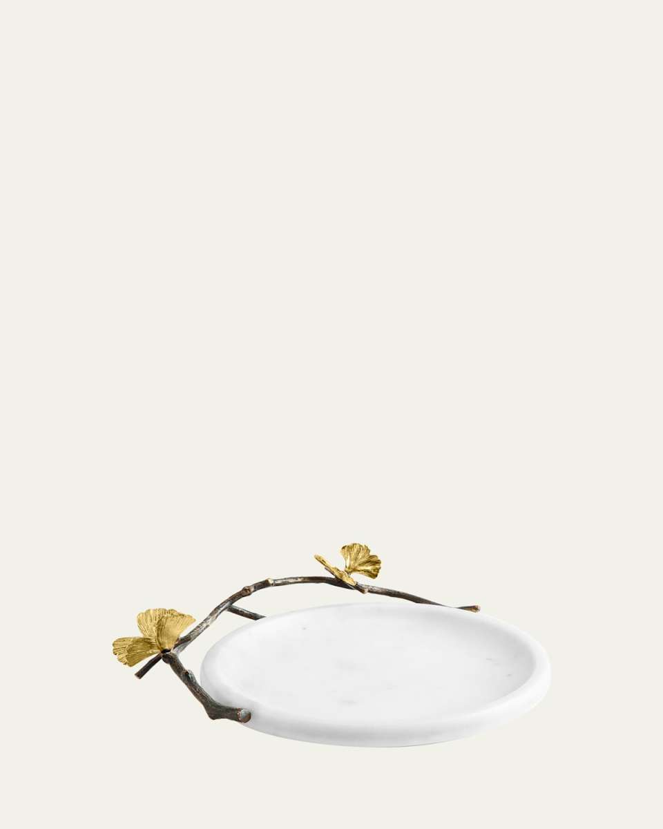 Butterfly Ginkgo Trinket Dish