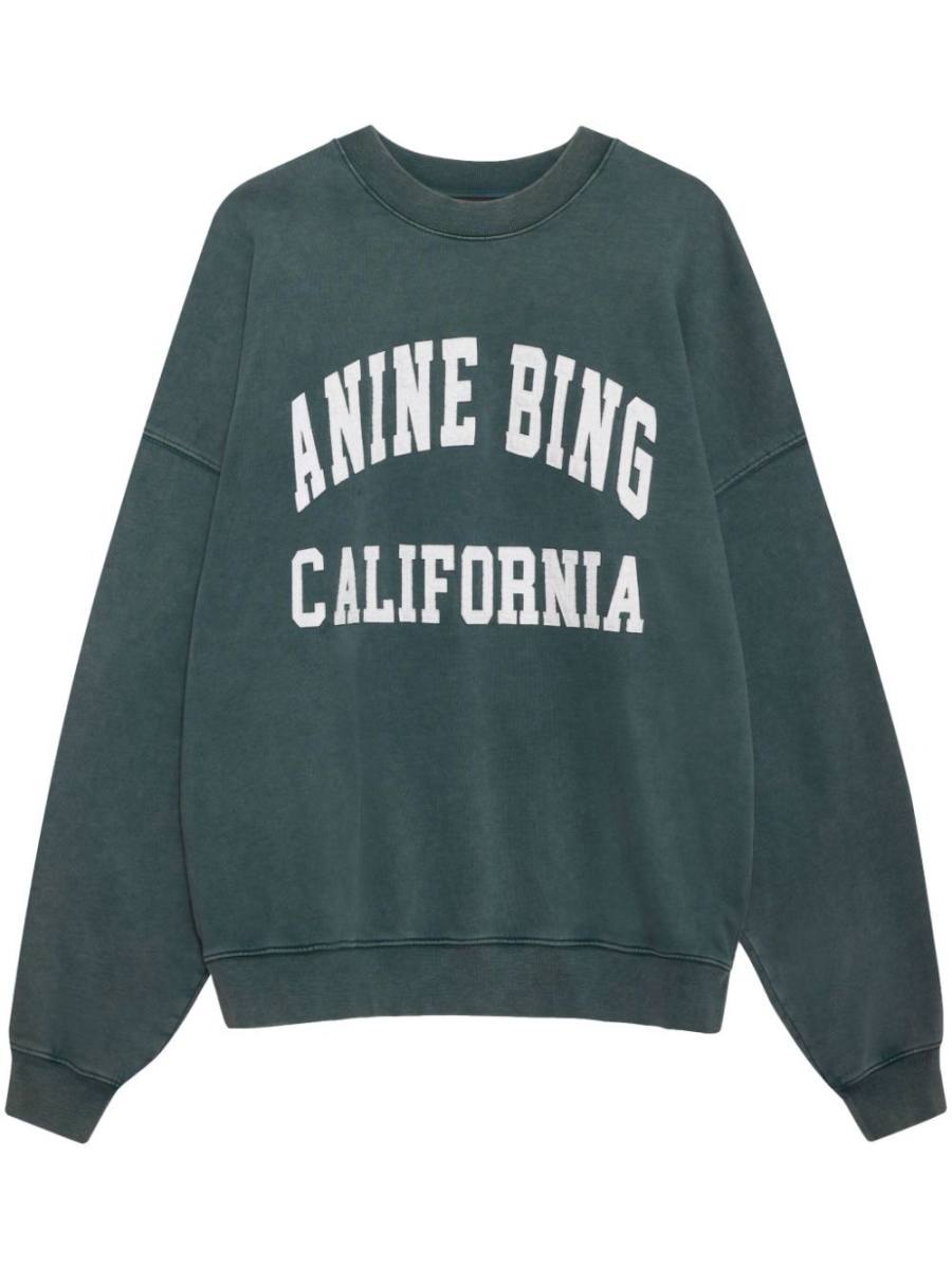 Miles logo-print sweatshirt
