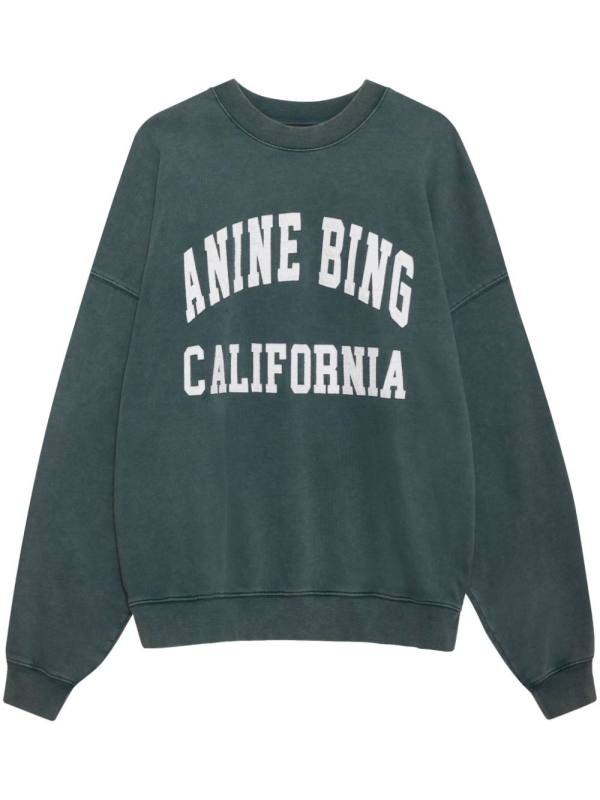 Miles logo-print sweatshirt