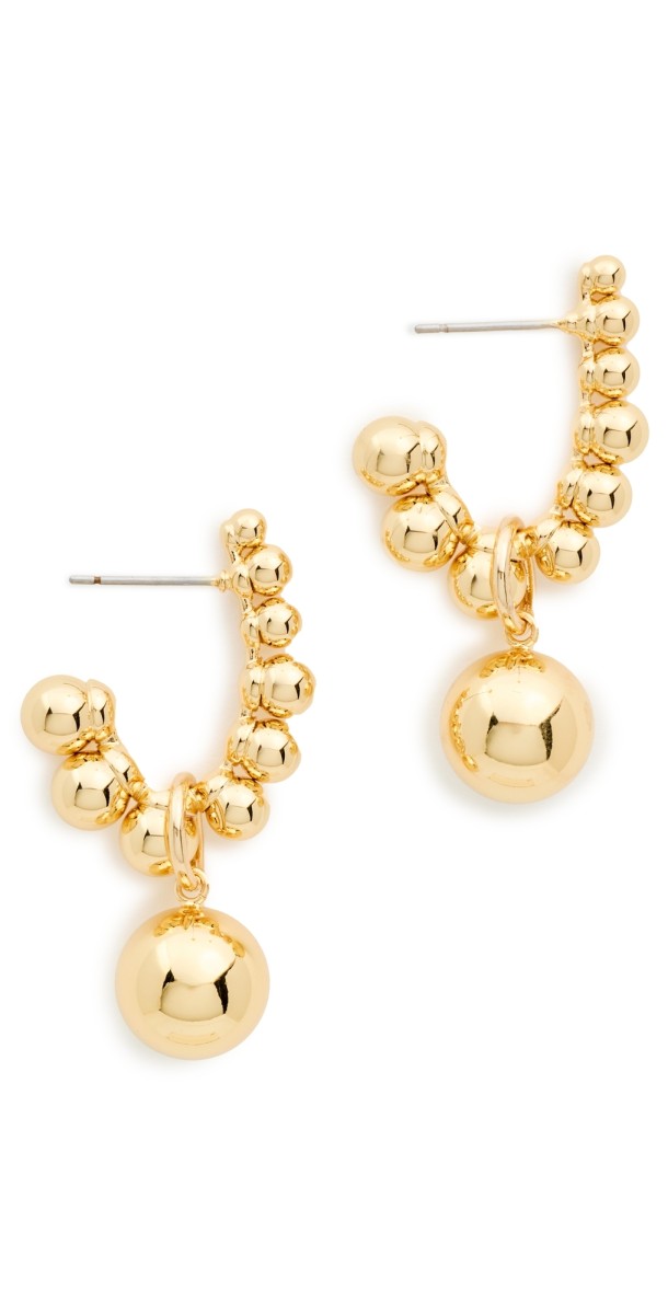 SHASHI Carina Earrings Gold