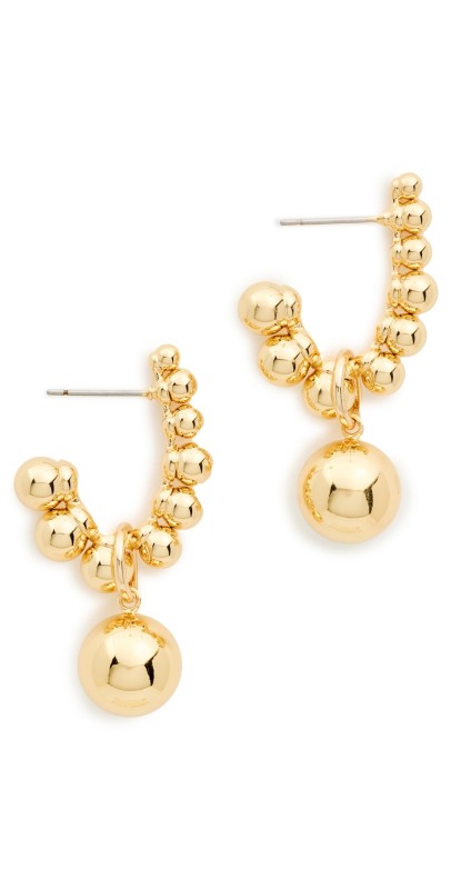 SHASHI Carina Earrings Gold