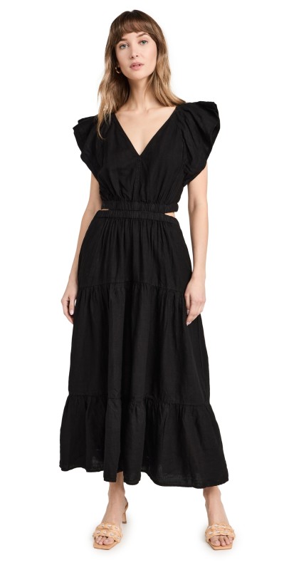 Velvet Ginger Dress Black