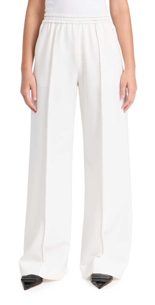 Rosetta Getty Relaxed Pull On Pants White