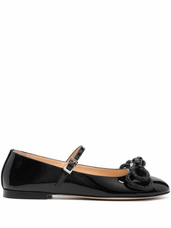 Double Bow ballet flat