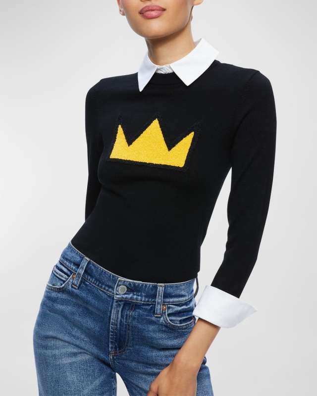 Porla Crown Collared Sweater