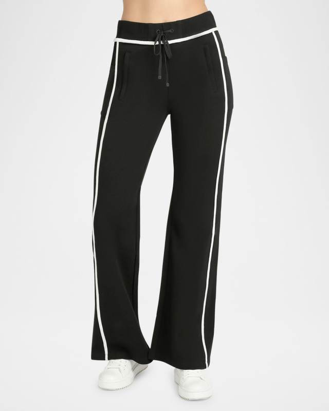 Brandi Drawstring Wide-Leg Pants