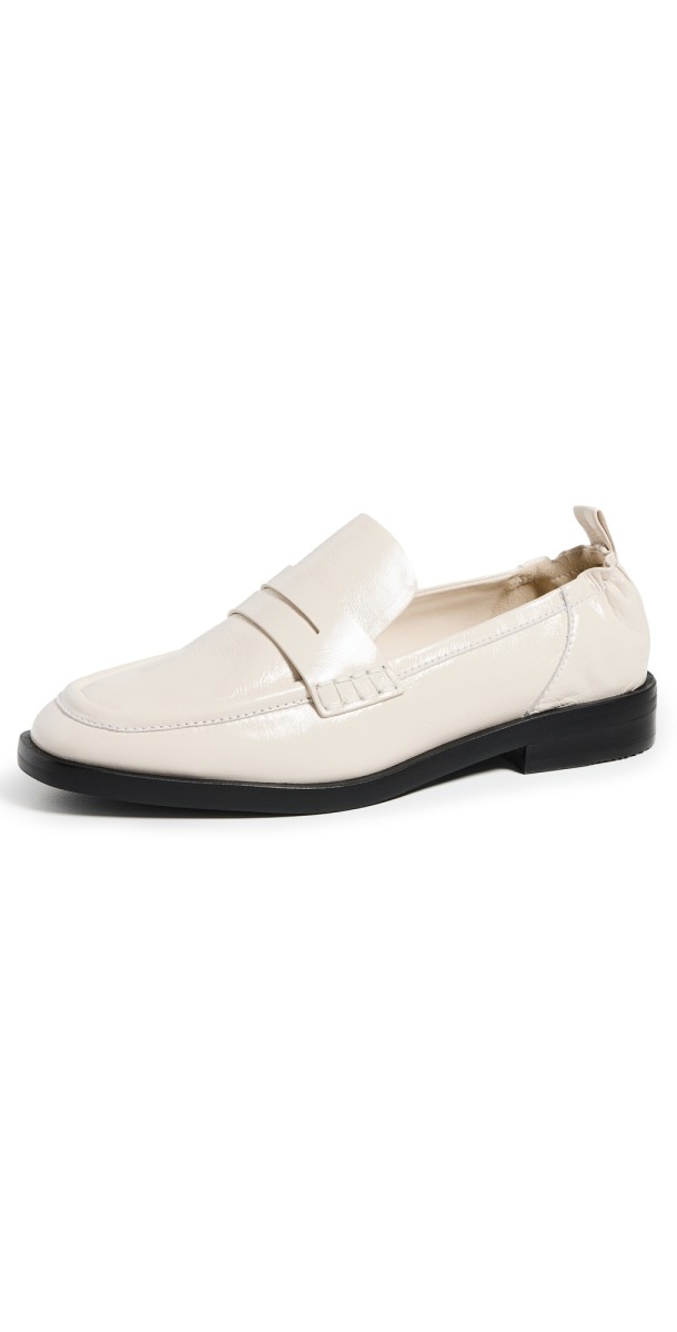 3.1 Phillip Lim Alexa Soft Penny Loafers Chalk