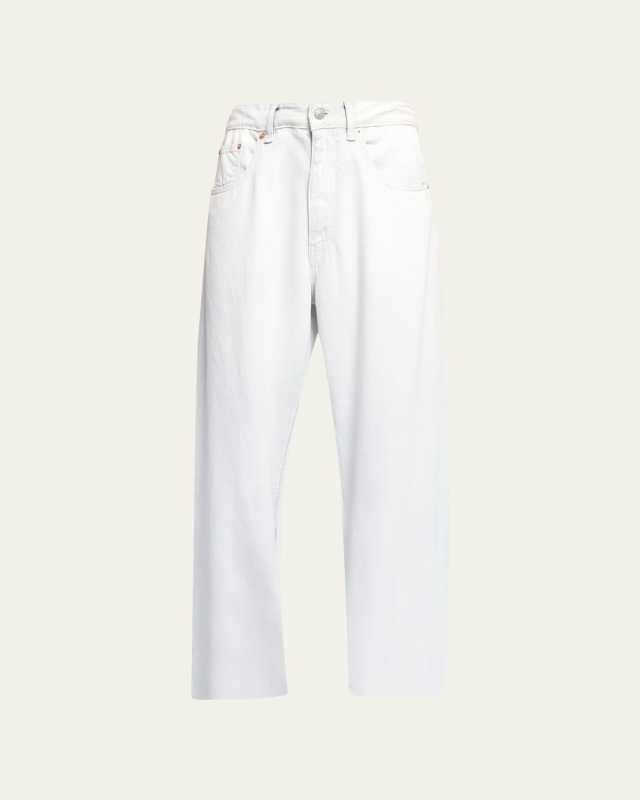 High Rise Straight Jeans