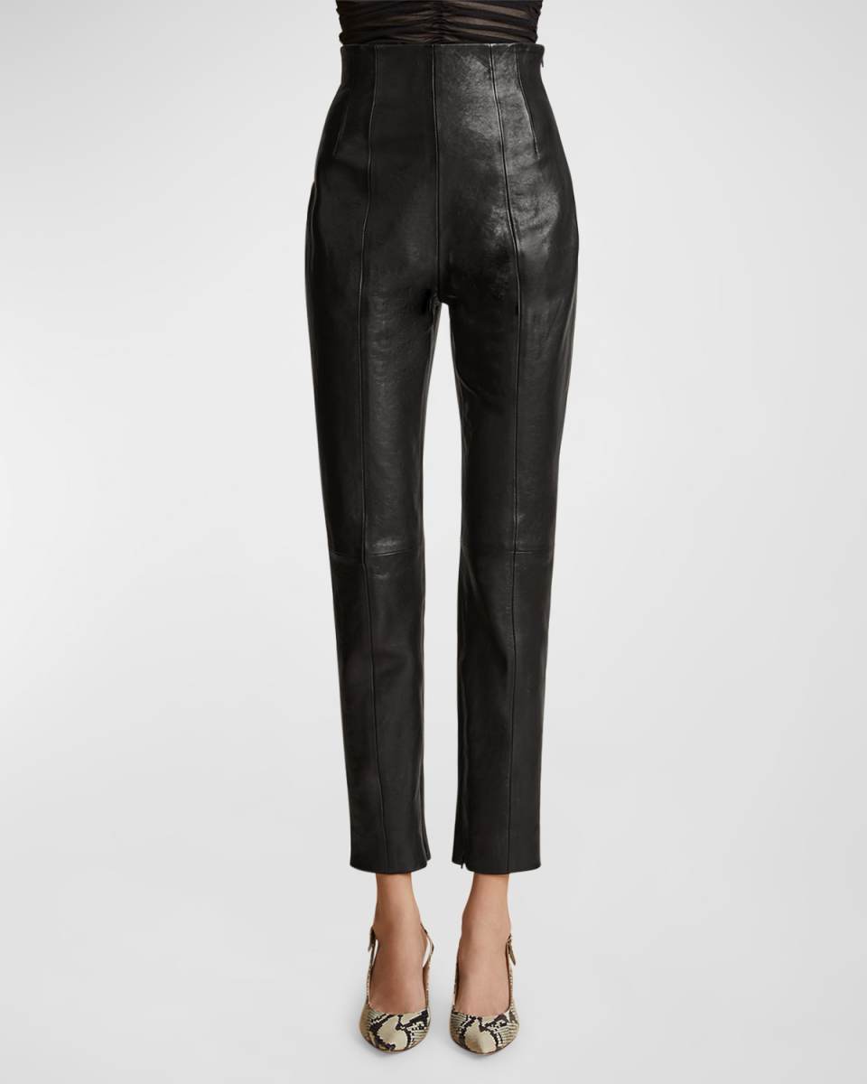 Lenn Skinny Leather Pants