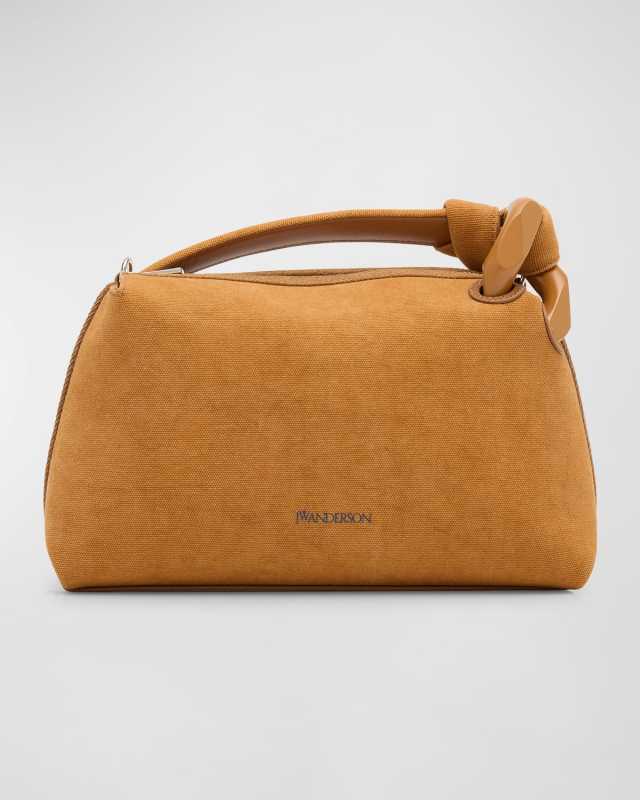 Corner Canvas Top-Handle Bag