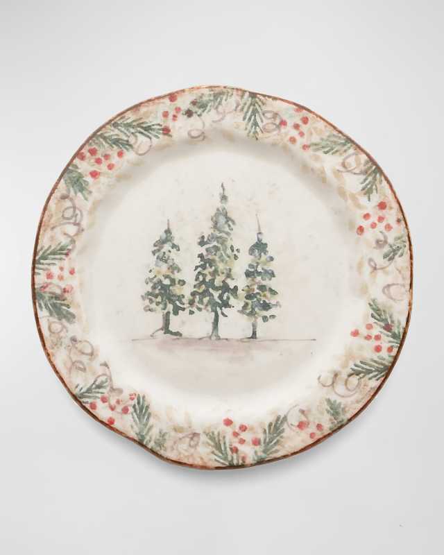 Natale Salad/Dessert Plate