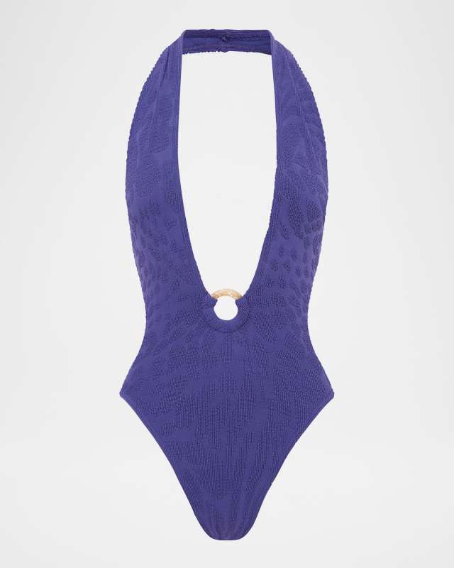 Sapphire Animalia Tatiana One-Piece Swimsuit