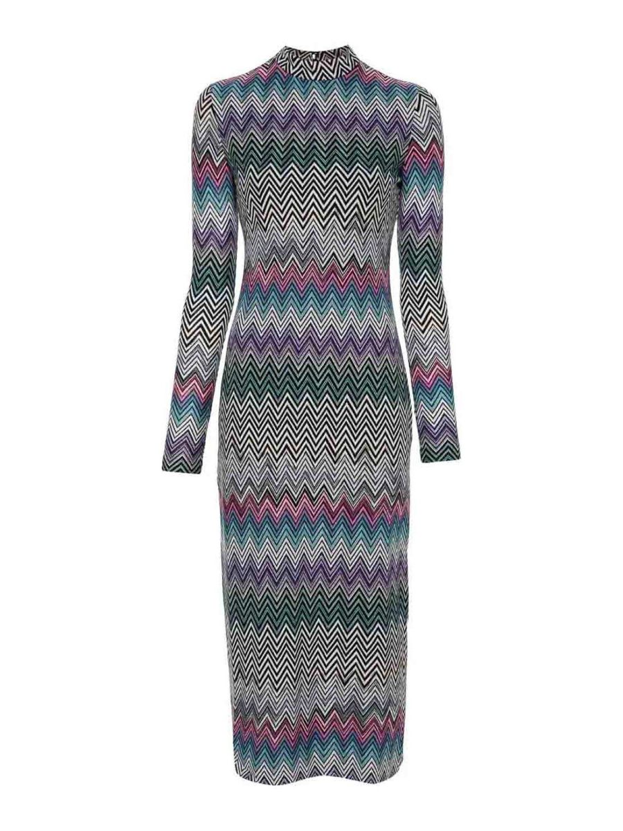 Missoni Robe Courte - Multicolore