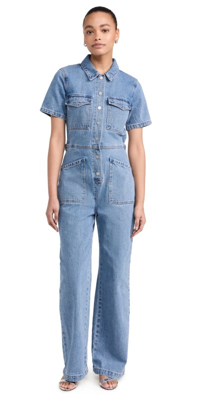 ABRAND Denim Jumpsuit Ada